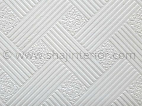 PVC Laminated Gypsum Ceiling Tile 996